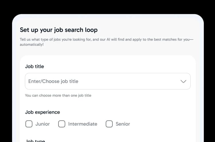 Create your job loop