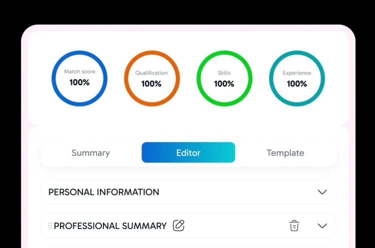 AI-Powered resume optimization